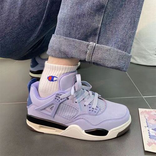  Hong Kong style air cushion casual sports shoes for men and women ins style retro student couple basketball running shoes trend