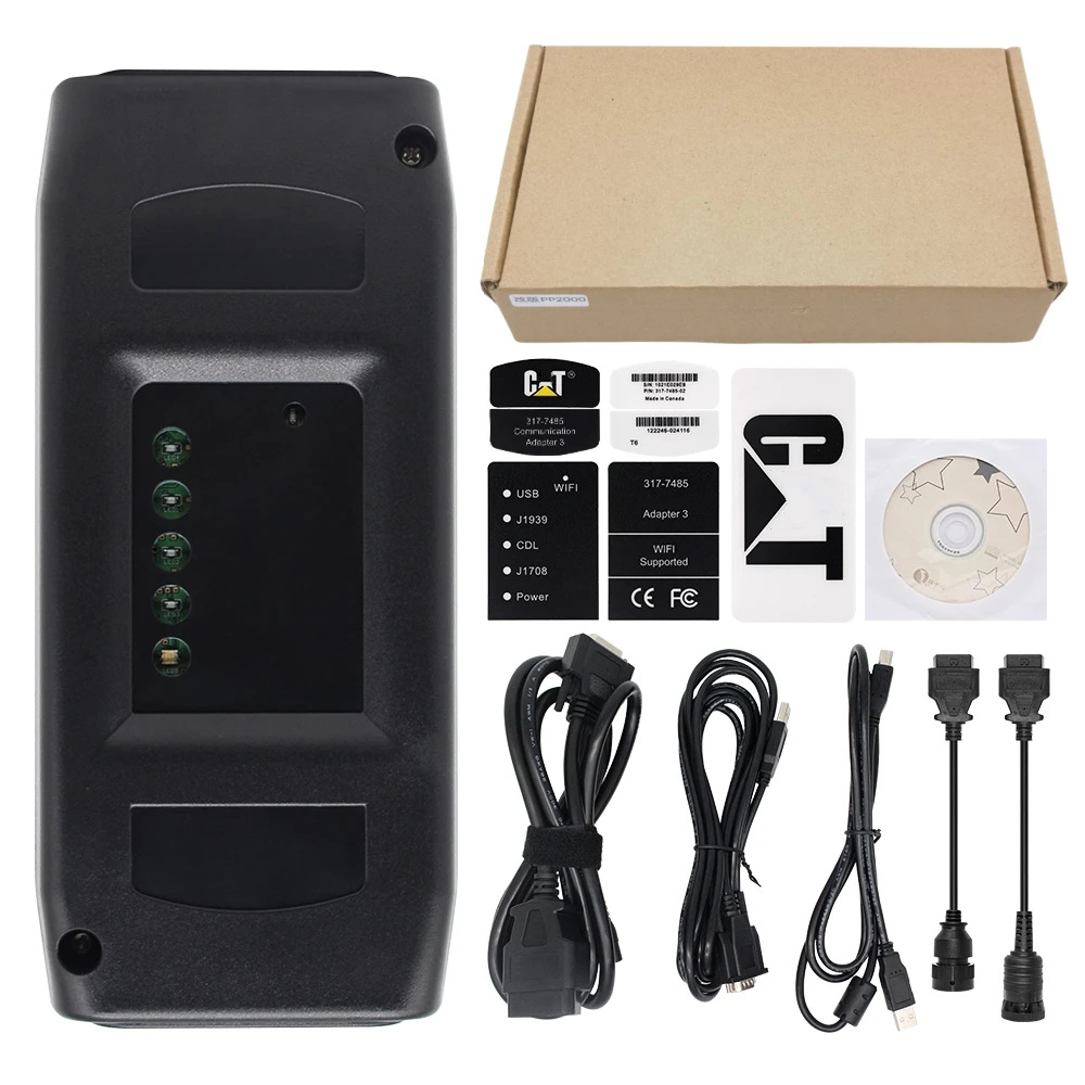 CAT3卡特 CAT ET3 Communication Adapter 3 卡车诊断仪USB版本