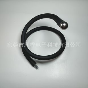 Customized Silicone Shaped Stainless Steel Hose Table Lamp Universal Snake Tube Metal Creative Lighting