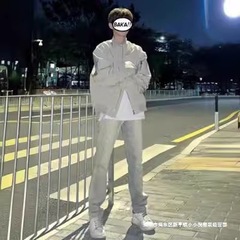 ジーンズ メンズ スリム ピュアブラック 秋の雰囲気 アメリカン ストリート パンツ ストレッチ マイクロフレア ヒップホップ ストレート パンツ