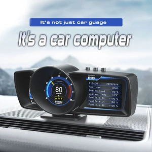 A600 Avtomobil Cihazı Head-Up Displey Hud Sürücülük Kompüteri Lcd Obd Gps Beidou Turbin Ap-7
