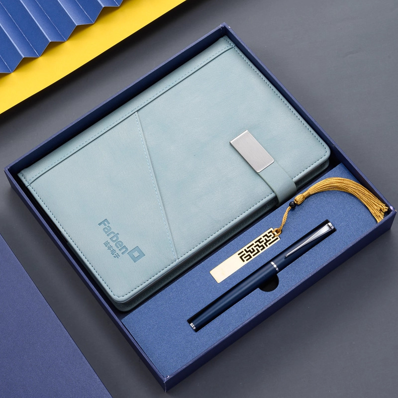 Caja de regalo de cuaderno de cuaderno de negocios de alta calidad Regalo de logotipo conmemorativo del día del maestro Cuaderno de notas