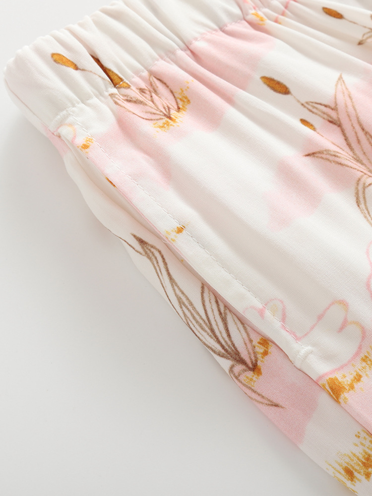 Malwee transfronterizo pantalones de aire acondicionado para niños, ropa de verano, nuevos pantalones de cintura elástica para niños, ropa de niñas, pantalones a prueba de mosquitos image 2
