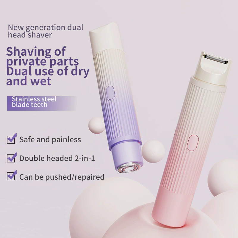 Electric Private Area Shaver for Men and Women, Specifically for Trimming and Removing Armpit Hair, Pubic Hair, and Leg Hair