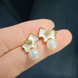 天然珍珠耳饰;珍珠首饰套装;耳钉