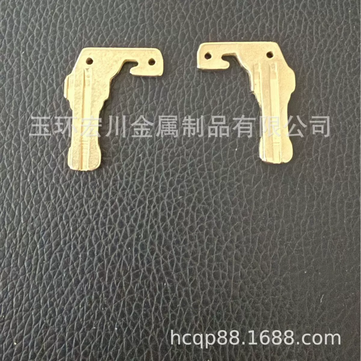 适用于迈凯伦540C钥匙570S钥匙G体机械小汽车胚黄铜钥匙片