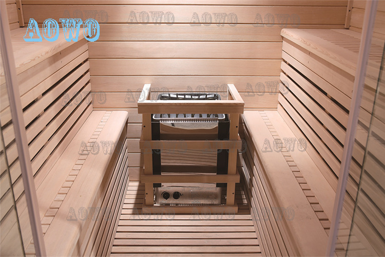 Sala de vapor de sudor del hogar sala de sauna de riego estufa de vapor seco sudoración de piedra volcánica húmeda sala de sauna de vapor sala de calefacción para salón de belleza