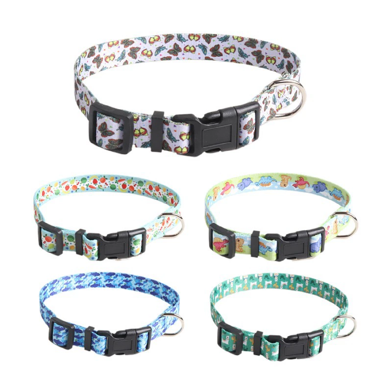 Aminger Новые товары для домашних животных Собака ошейник тепловой передачи Ленты Пластиковый Щенок Воротник