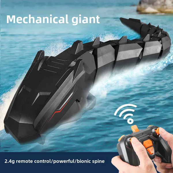 E-Commerce hot supply new remote control mechanical snake wireless electric charging water toy snake toy