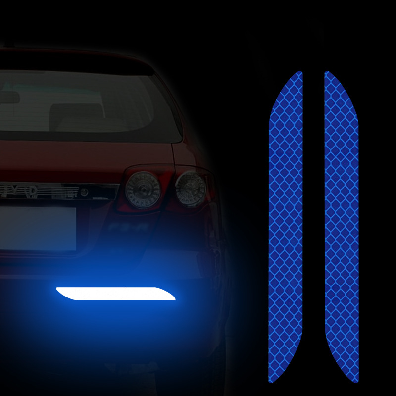 Strong reflective blue pair [single 21.6*2.5]]