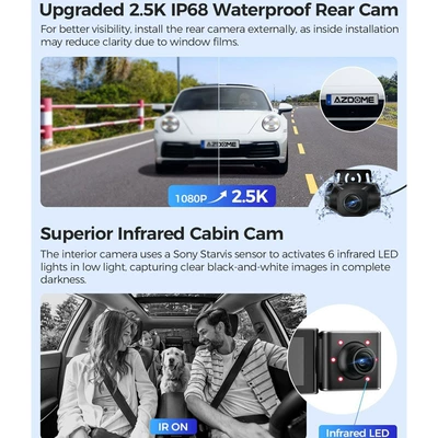 Parking Monitoring Gravity Sensing – Driving recorder