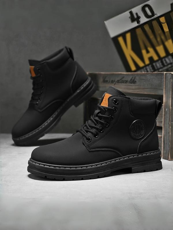 E 53267 High Top work Books Autumn casual shoes botas de alta ayuda image 9