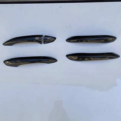 Protection Sticker Carbon Fiber Door | Portal Wrist - 21-25-tucson-l-carbon-fiber-pattern-handle-4-doors