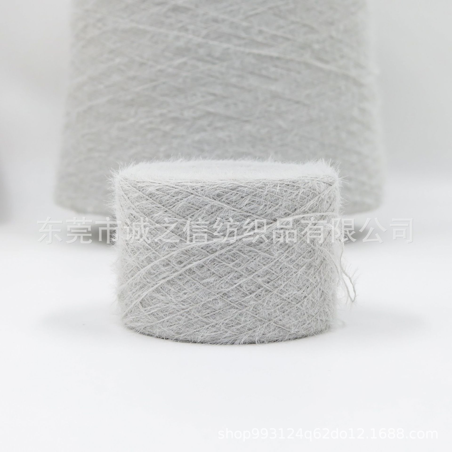 1.3公分仿貂毛锦纶不掉毛仿貂毛 色纱现货花式纱仿貂特种纱