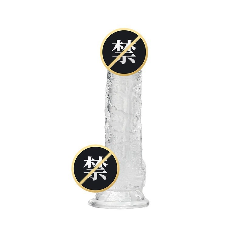 ROSELEX劳乐斯 Transparent Dildos Crystal Dildos New Adult Soft Adult Products Wholesale Dropshipping
