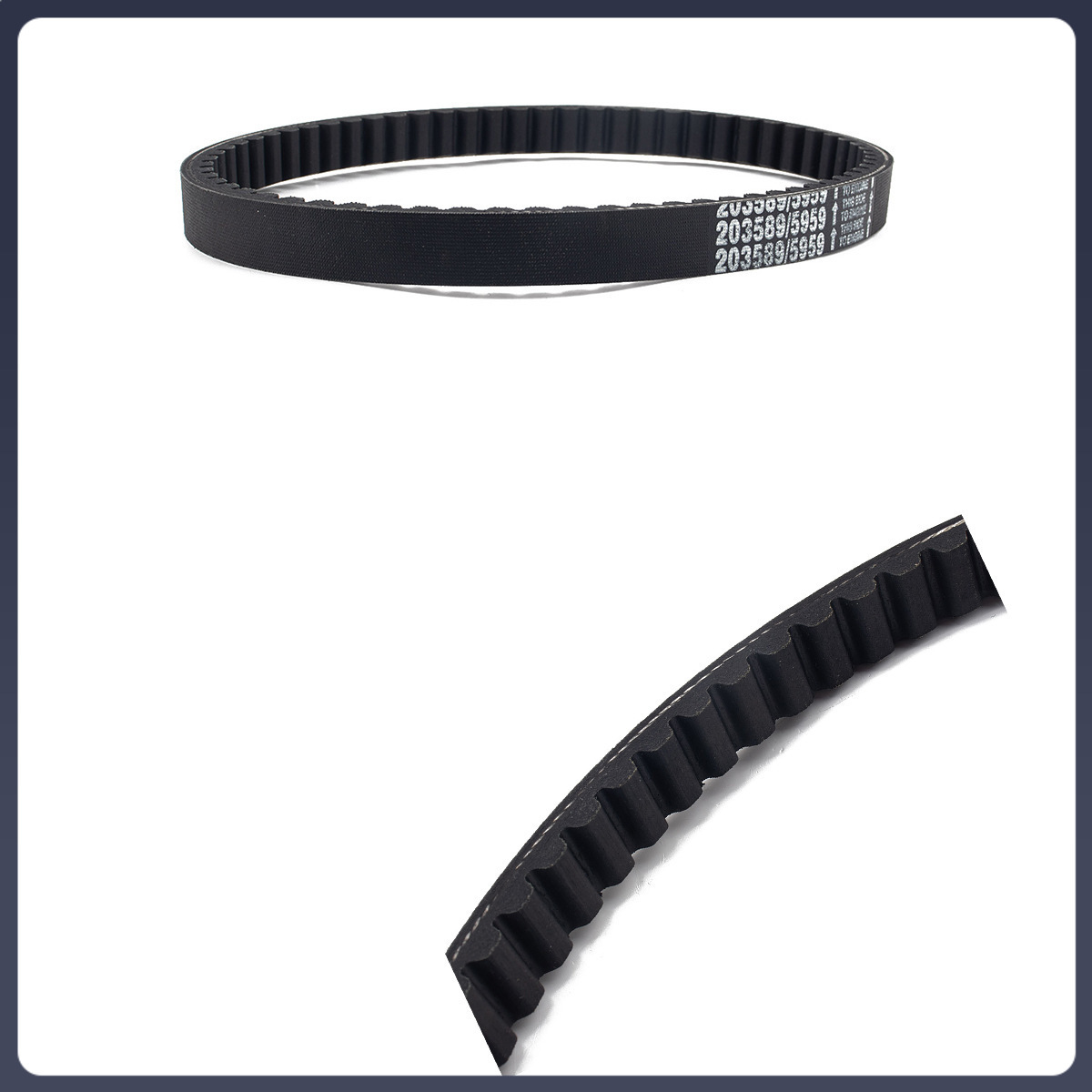 Cinghia Asimmetrica Per Go-Kart Partman – Compatibile Con Comet 203589A, Manco 5959, Per Convertitore Di Coppia, 3/4 X 27-3/8 Pollici