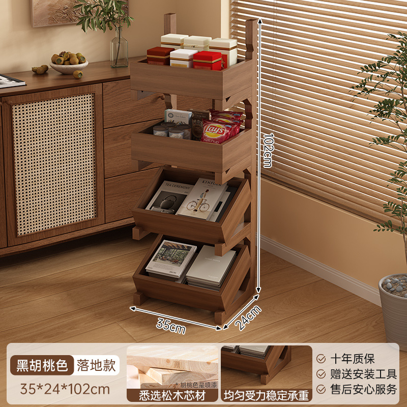 Estante de exhibición de frutas de madera sólida estante de supermercado estante de almacenamiento tipo escalón estante de exhibición de frutas y verduras estante de almacenamiento multicapa