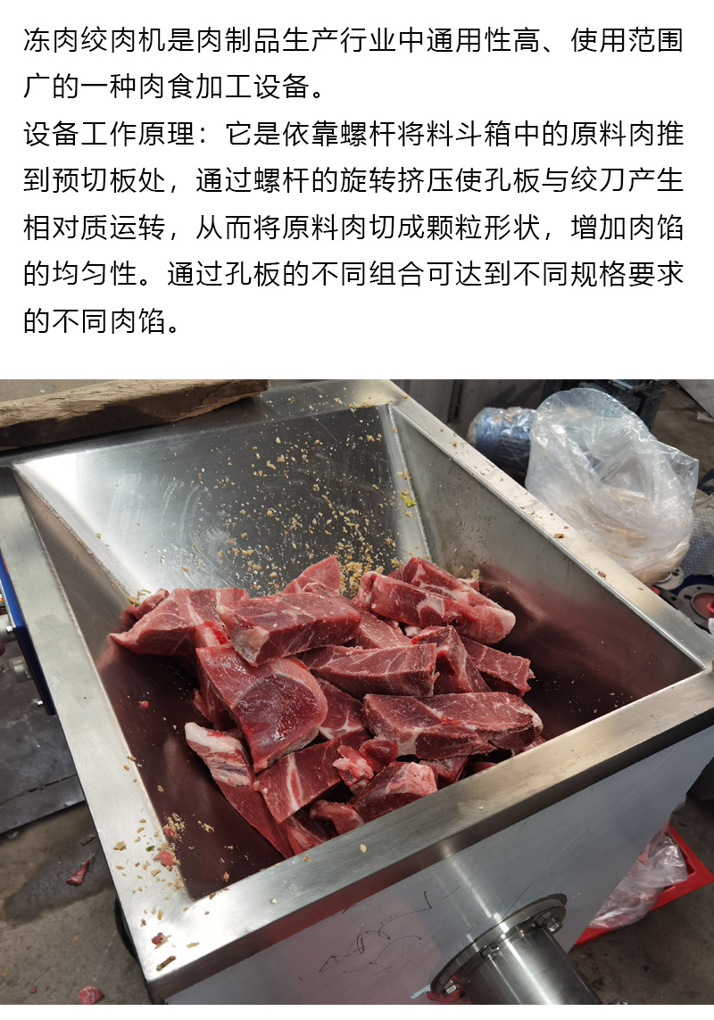 100型绞肉机