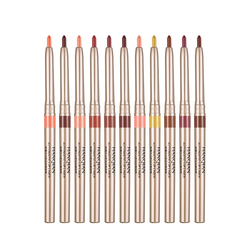 Korean Qian Automatic lip pencil, lipstick, matte makeup primer, long-lasting effect