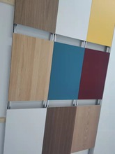 覆膜金属复合板 覆膜金属木纹铝板幕墙装饰 pvc覆膜铝复合板