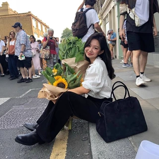 现货 复古灯芯绒休闲裤裤子女2025春韩东大门穿搭直筒垂感长裤s*u