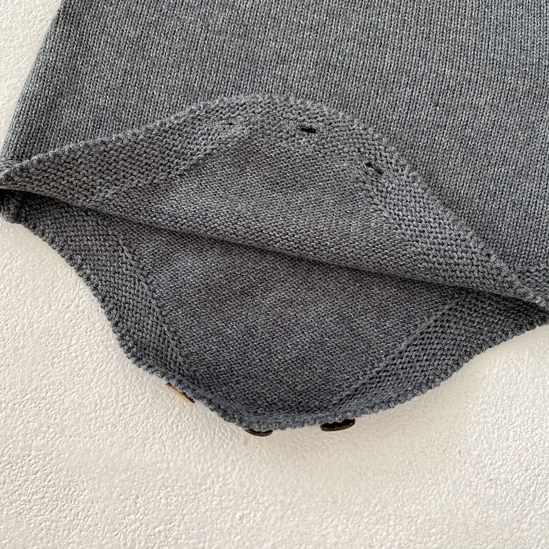 Abbigliamento autunnale 2024 per neonati, bambini piccoli, ragazzi e ragazze, giacca cardigan ricamata con funghi + kaki + ricamata_voghion.com