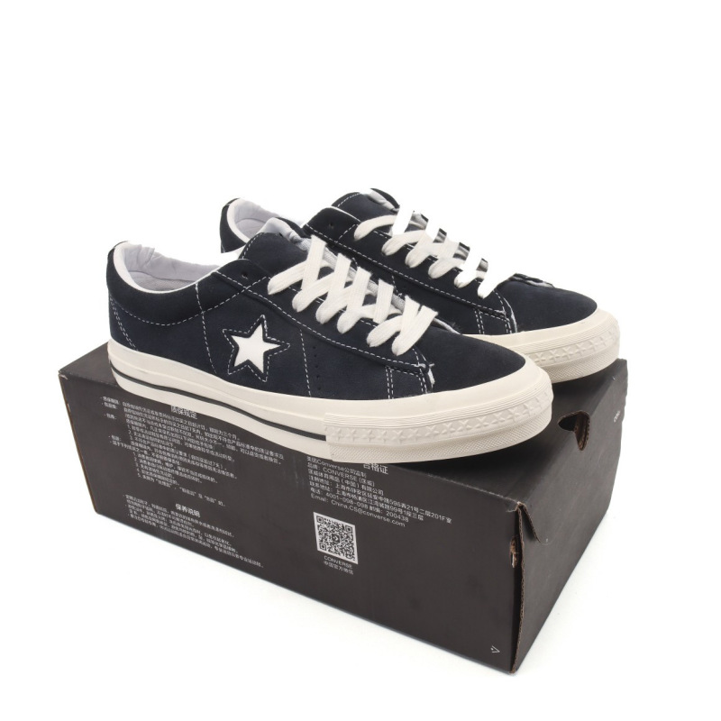 Putian Shoes One Star Sneakers Women's Flat Casual Shoes Men's One Star Sports Shoes Zhang Zhenyuan's Same Style Patent Leather Trendy Shoes