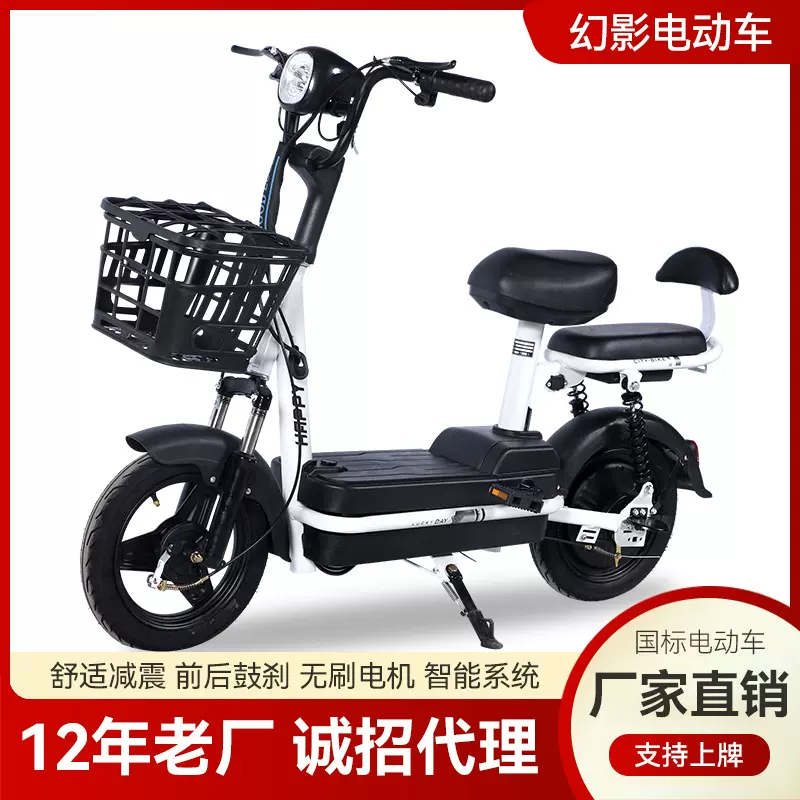 小王子电动车厂家批发两轮电动车48V代步车电动自行车成人电动车