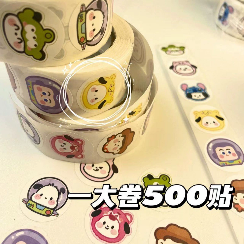 Высокодостижимая популярная наклейка для игрушки типа Toy Story Pacha собака сустав декоративная запечатывающая наклейка узор