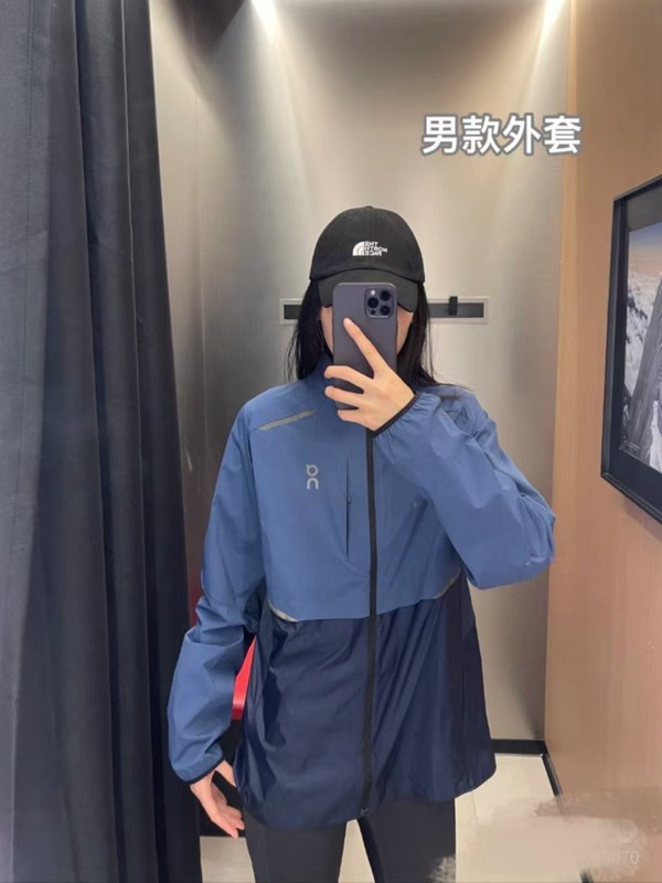 On アンパオ CoreJacket 男女兼用 スポーツ フィットネス ランニング 日焼け止めジャケット フード付き スキンジャケット ドロップシッピング対応 日焼け防止 通気性|undefined