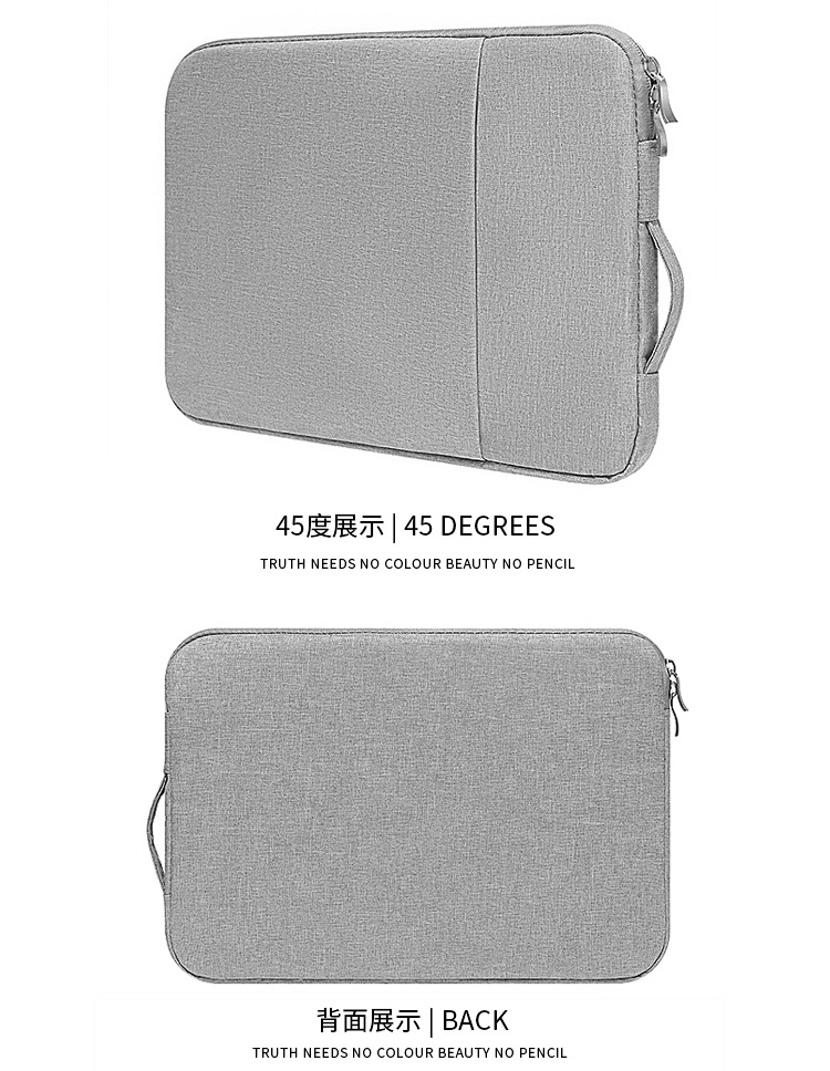Factory direct sales of small-batch customized notebook computer inner liner bags, 14-inch 13-case Apple ipad tablet bags undefined