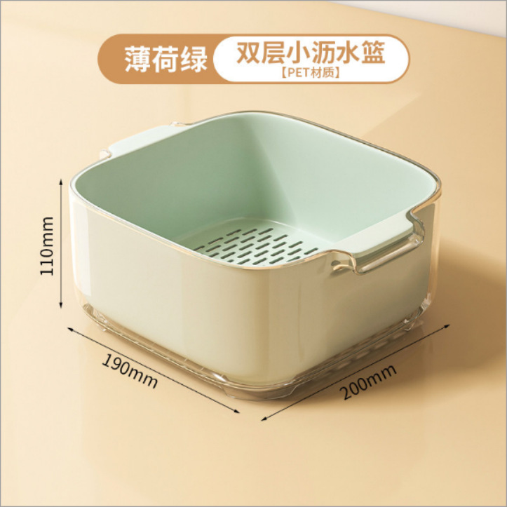 Double-layer green drying rack