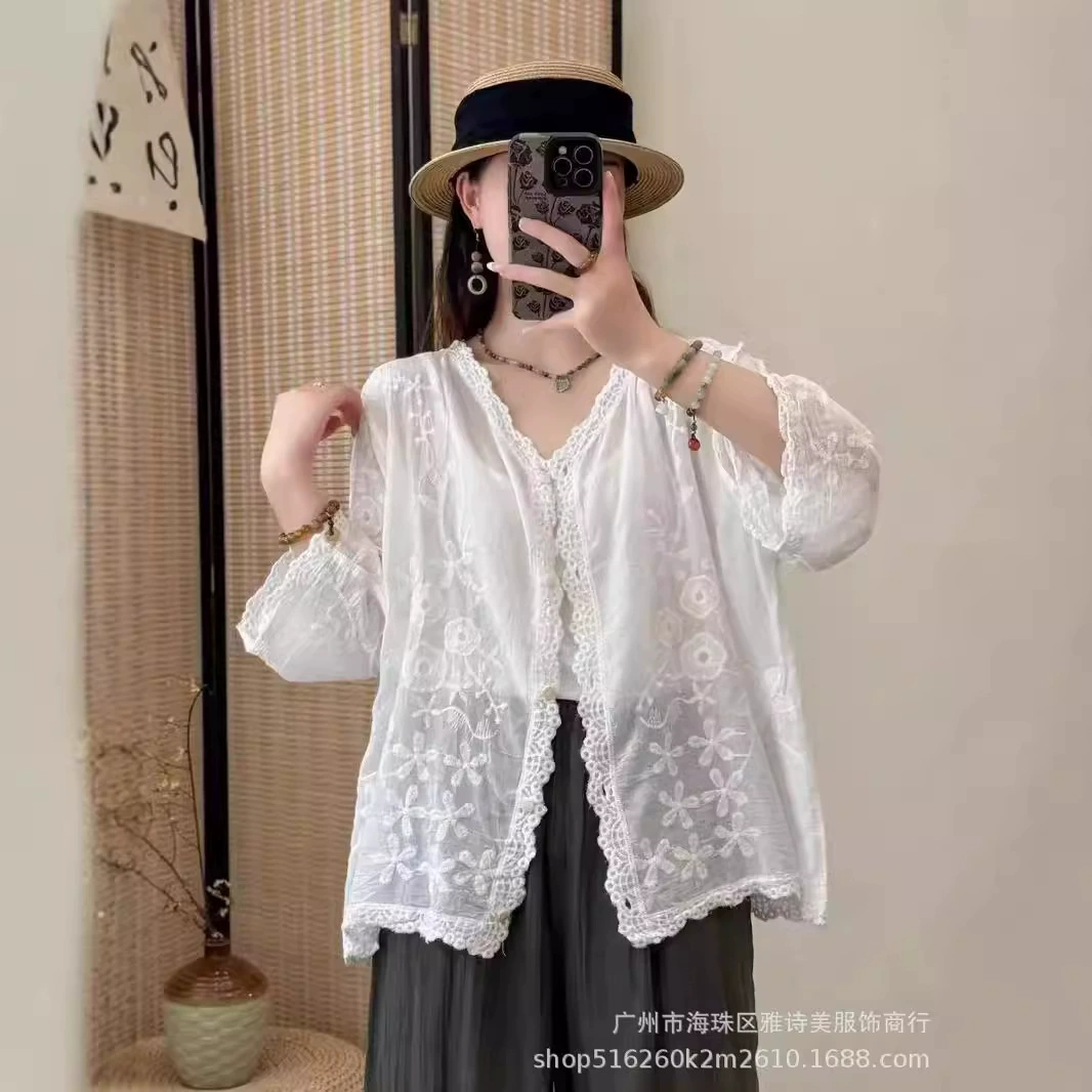 Свободный дикий темперамент тонкий поло воротник с длинными рукавами рубашка женская осень новый Хан Фан свежий нерегулярный топ