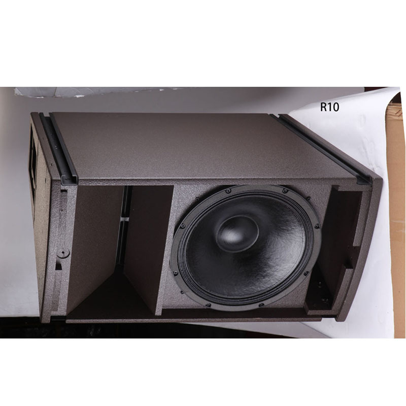 Solo altavoz de matriz de línea de 10 pulgadas Altavoz de matriz de línea de dos frecuencias altavoz de auditorio de audio de rendimiento de escenario altavoz de la Iglesia