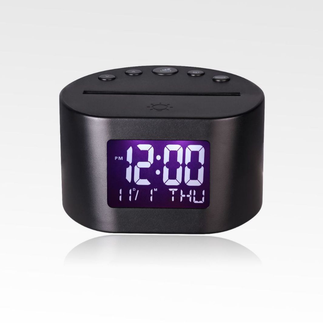 Reloj despertador electrónico VGW-703 USB Luz de noche Reloj electrónico 3D Reloj despertador de visión estéreo Reloj electrónico