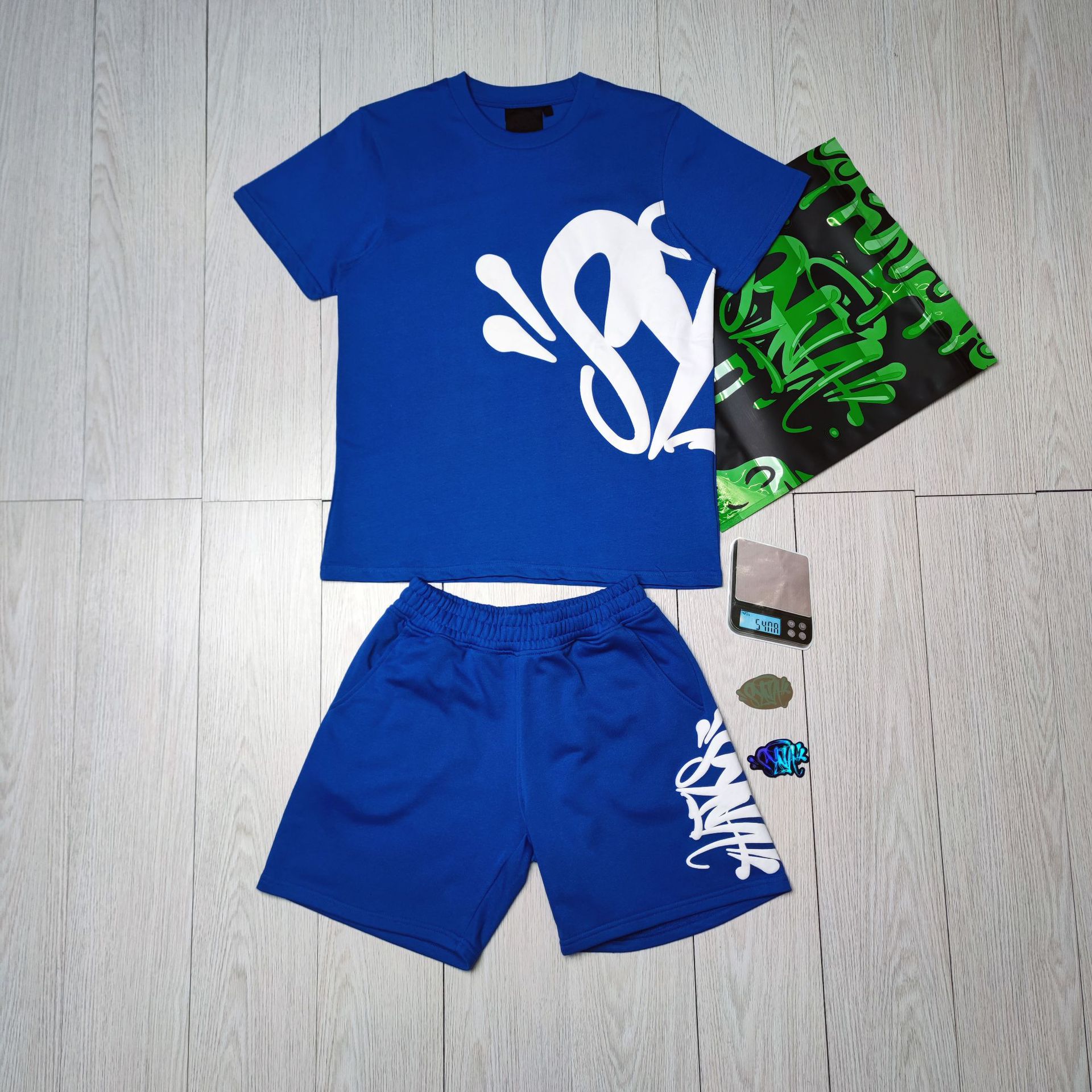 Juego azul 44 (accesorios + paquetes)