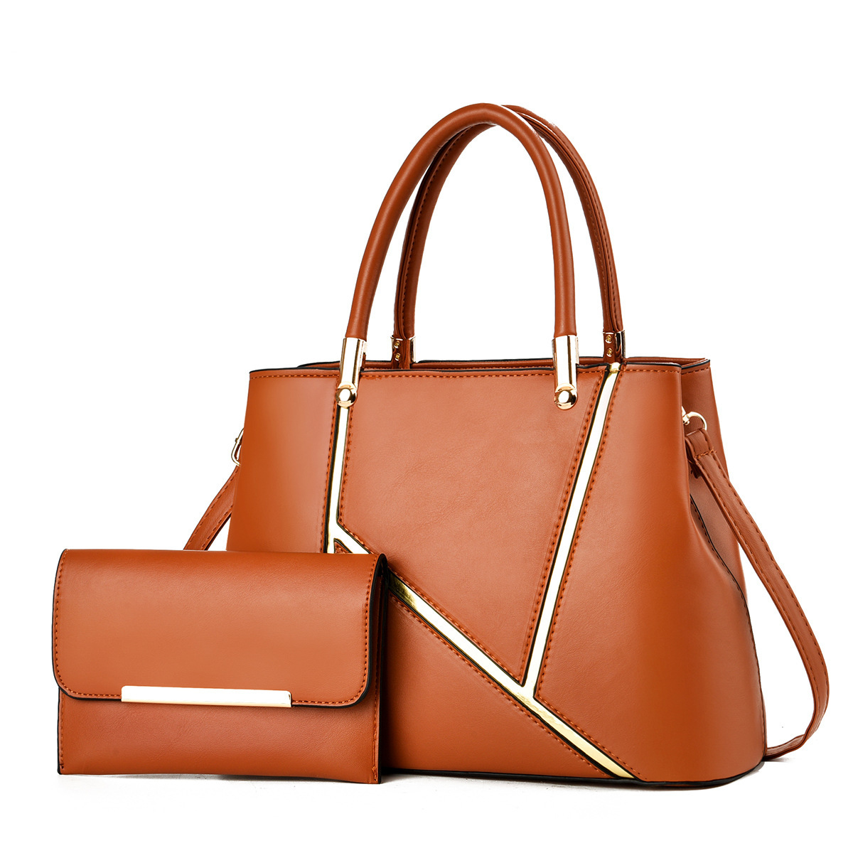 Bolso de mujer de empalme 2025 nuevo bolso de mujer de gran capacidad bolso de mano para mamá mochila de hombro