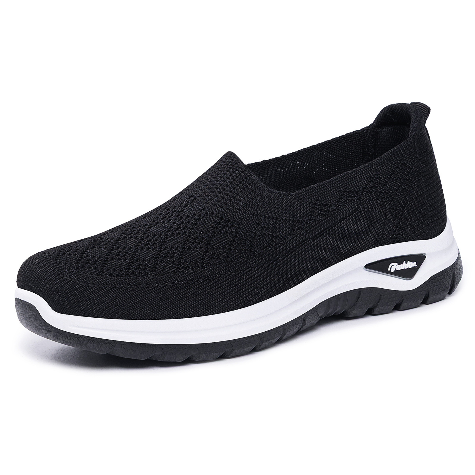 Zapatos de mujer de tamaño grande zapatos casuales transfronterizos de malla transpirables zapatos de mujer zapatos ligeros zapatos de madre con suela suave