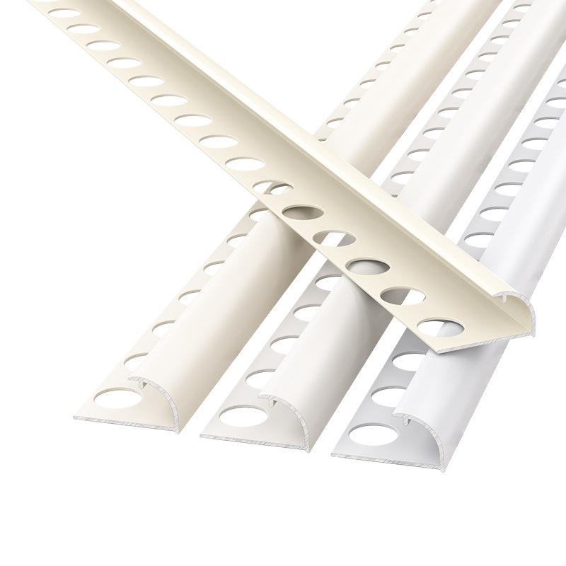 Esquina de arco de aleación de aluminio 10 cm tira de borde de baldosas de cerámica viento crema tira de hebilla de borde curvo línea decorativa de esquina de metal image 6