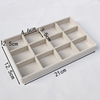 Beige storage system, ring, earrings, accessory, stand, storage box, wholesale