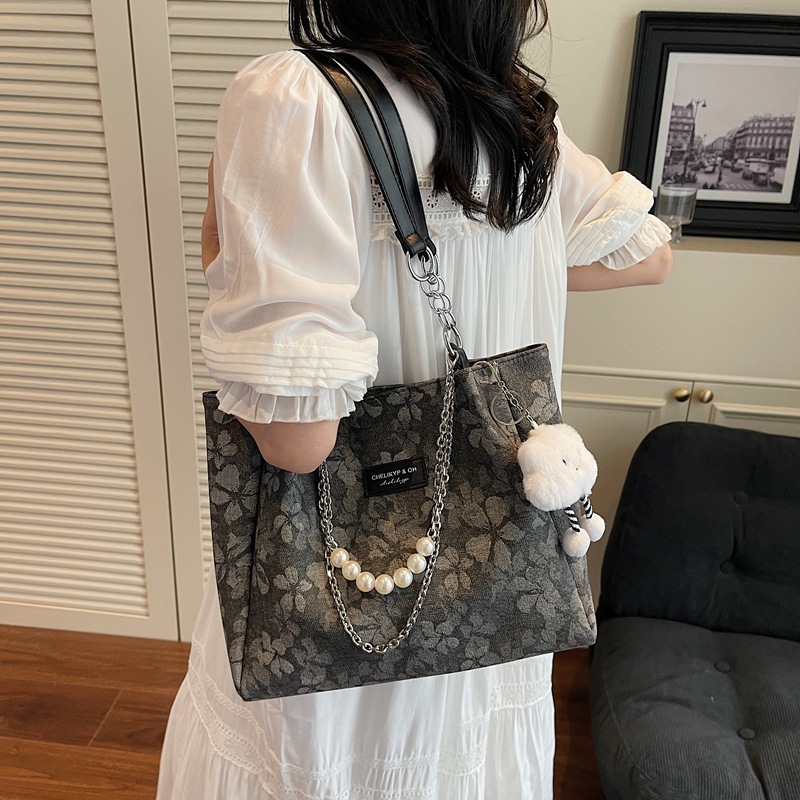 Bolso Tote de Mano de Gran Capacidad de PU para Uso Diario