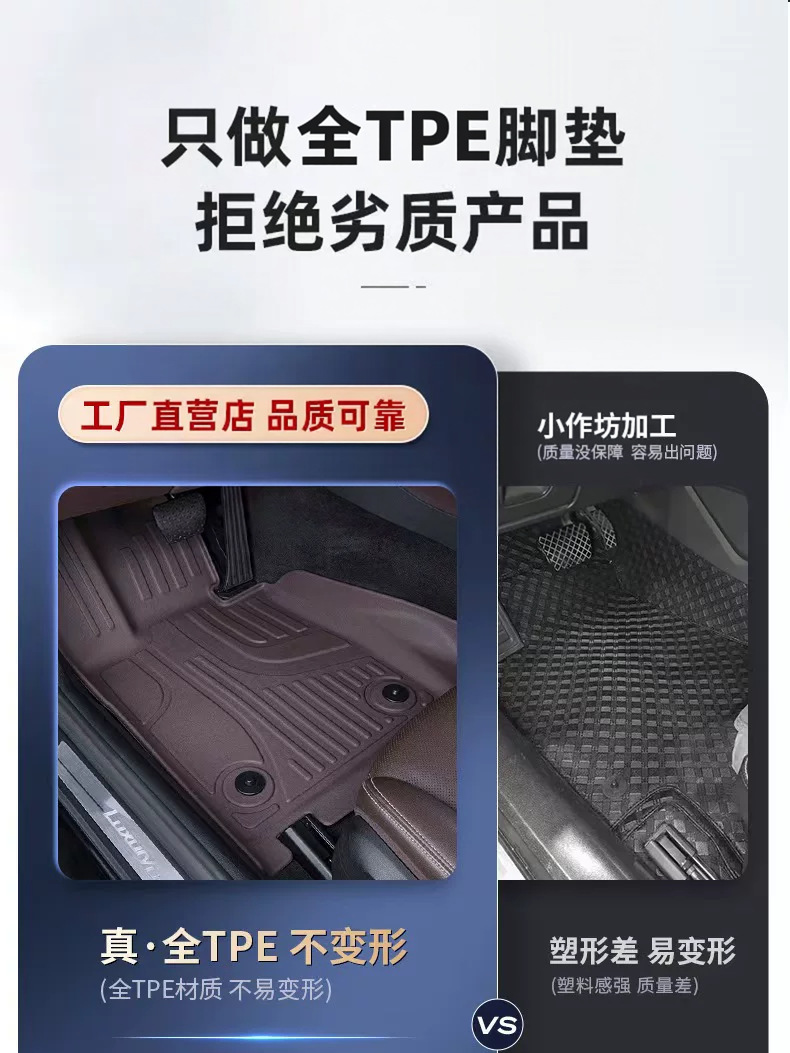 Special Gac Toyota Levin New Dual Engine 14-25 Models 1.2T185T Carpet 1.5L Waterproof Tpe Car Floor Mats