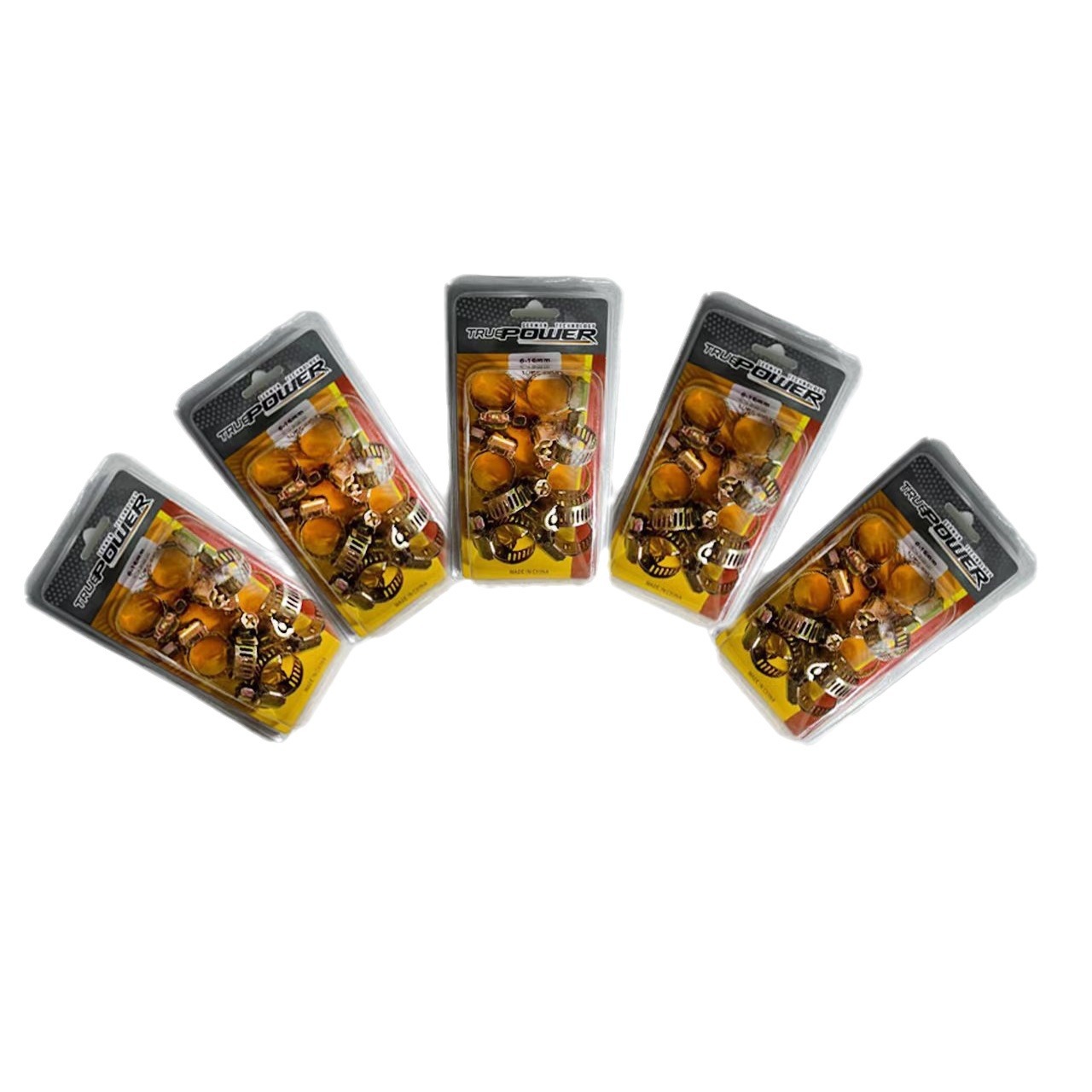 wholesale american 10pcs set hose hoop american iron plated color zinc set clamp