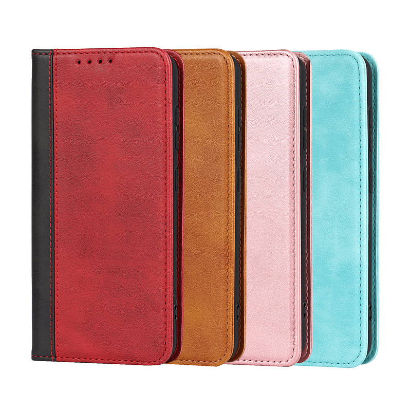 For Samsung Galaxy A22 5G Japanese Edition Phone Case Samsung A23 Japanese Edition Mavericks Color-matching Strong Magnetic Leather Case