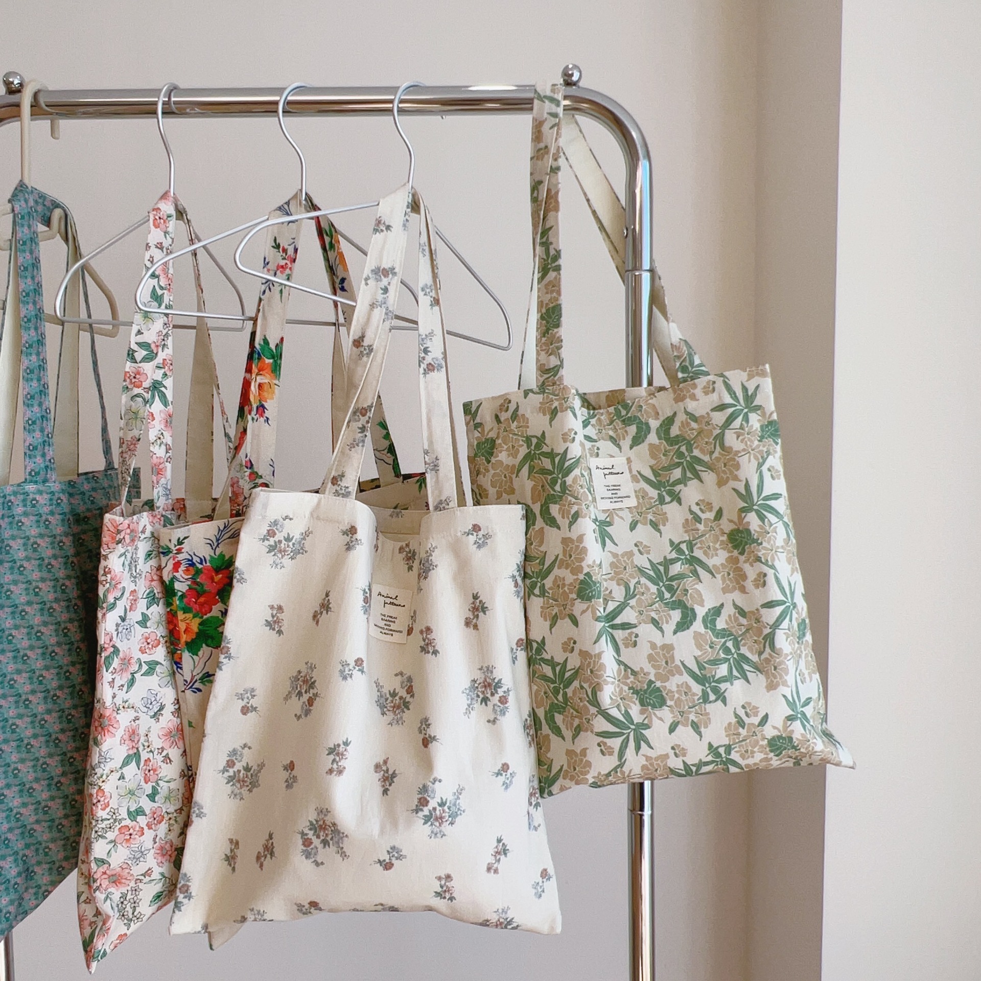 Retro cloth bag one shoulder