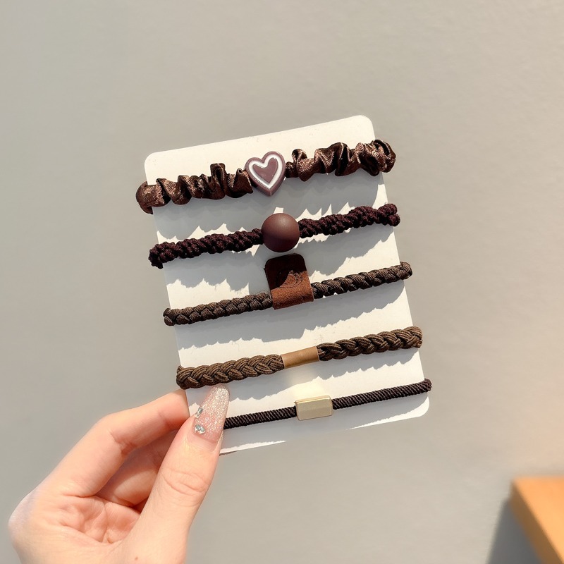 Traje de 5 piezas en color café