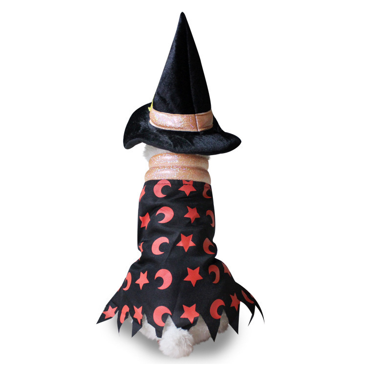 爆金犬ハロウィーンは服装をしている祝日を祝って、高強マジックはしわに強いペット服装をしている|undefined