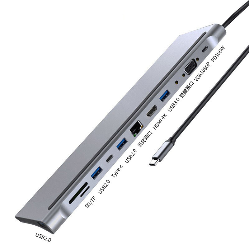 Estación de acoplamiento cinco en uno typec a lector de tarjetas HDMI Hub extensor USB hub estación de acoplamiento cinco en uno