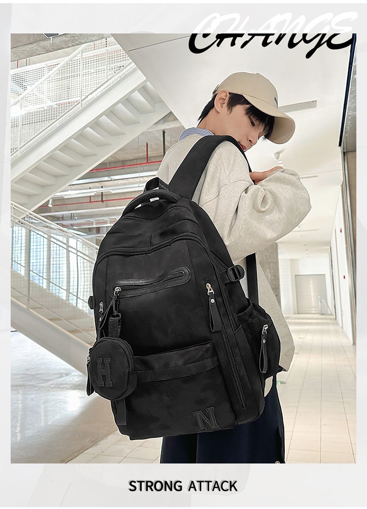 Rucksack für Jungen und Mädchen, Schulrucksack für Universität, Mittelschule und Gymnasium, Grundschule, großes Fassungsvermögen, Reiserucksack, Schulanfang