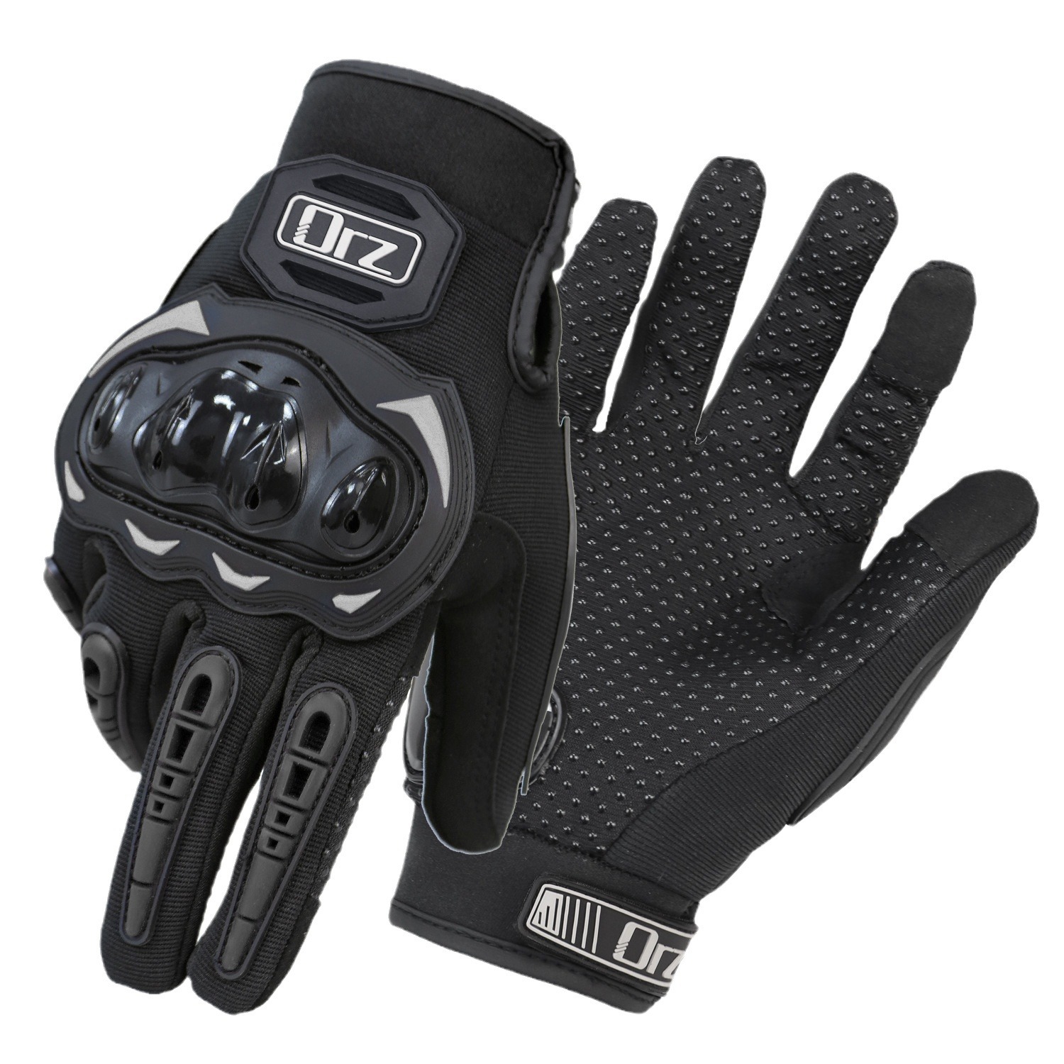 Guantes de la pantalla táctil de la motocicleta Orz verano montar hombres y mujeres de fibra de carbono resistente a las caídas Four Seasons motocicleta Knight equipo Primavera